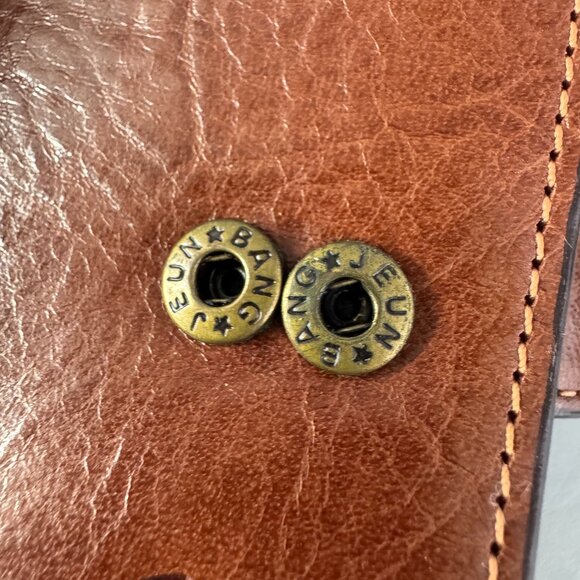 New COWA Classic Genuine Brown Leather Card Holder - Picture 4 of 8